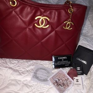 red shoulder bag❤️